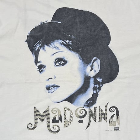 MADONNA THE GIRLIE SHOW WHITE BRIGHT GREEN XL 3982