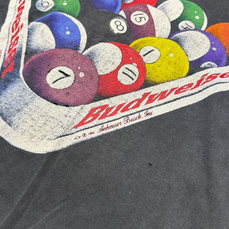 Budweiser 1992 BILLIARDS SOF TEE MEDIUM 7310