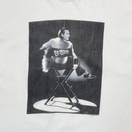 ED WOOD PORTRAIT WHITE HANES XL 3540