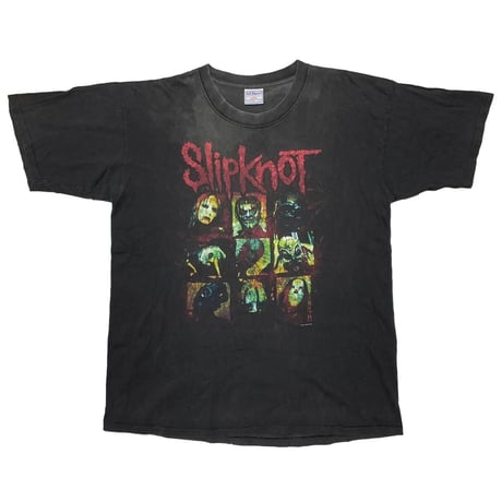 SLIPKNOT 2001 MEMBERS PHOTO DOUBLESIDE ALL SPORT XL 6445
