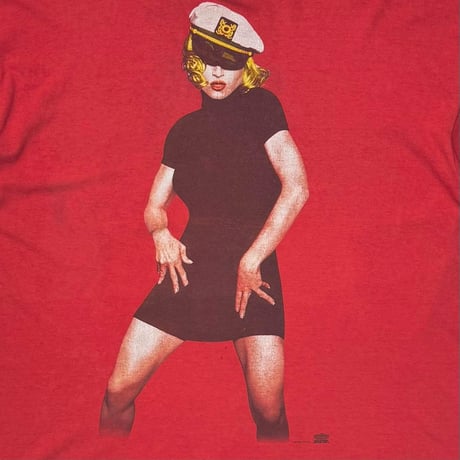 MADONNA THE GIRLIE SHOW RED FITS XL 3366