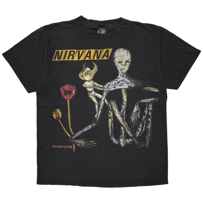 【新品タグ付】NIRVANA UK限定/日本未発売カラー 英国買付 希少L NIRVANA INCESTICIDE GIANT BY TULTEX LARGE 5466