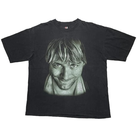 NIRVANA KURT COBAIN 1998 MEMORIAL FACE BLACK GIANT XL 1221