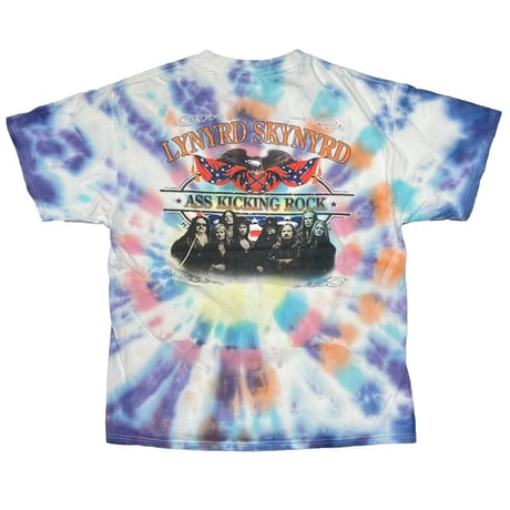 LYNYRD SKYNYRD RAISING HELL AGAIN TIE DYE FITS LARGE 2415