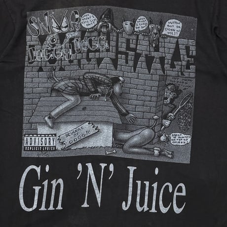 SNOOP DOGG GIN ‘N’ JUICE MONOCHROME BOOTLEG LARGE 0056