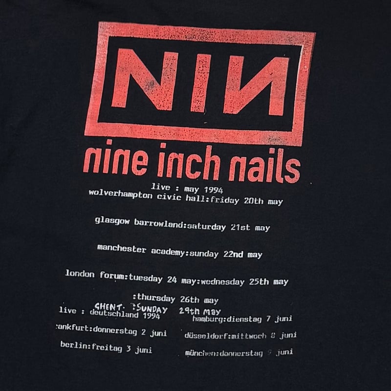 NINE INCH NAILS THE DOWNWARD SPIRAL BOOTLEG LS