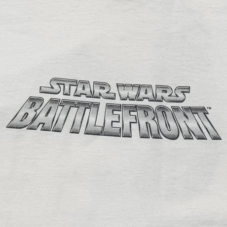 STAR WARS BATTLEFRONT VIDEO GAME PROMO WHITE FRUIT OF THE LOOM LARGE 9367
