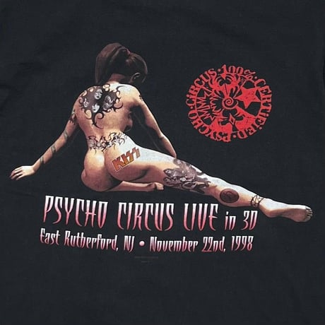 KISS PSYCHO CIRCUS LIVE RED HIP ROYAL AVALON LARGE 5683