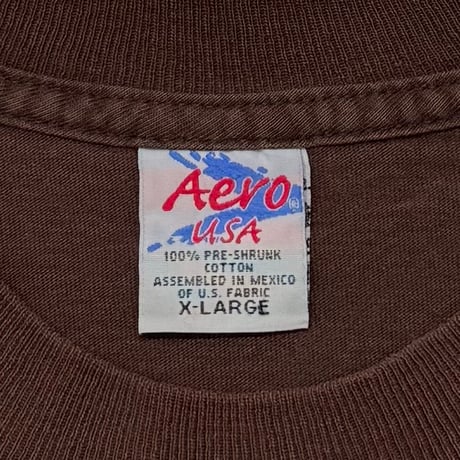 BEASTIE BOYS MEMBER SQUARE BROWN AERO USA XL 7908