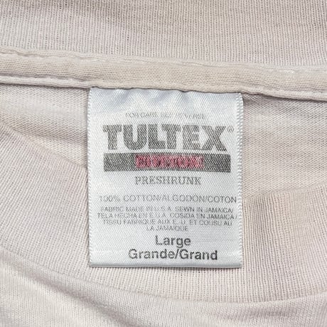 NIRVANA KURT COBAIN MEMORIAL MONOCHROME WHITE TULTEX LARGE 7544
