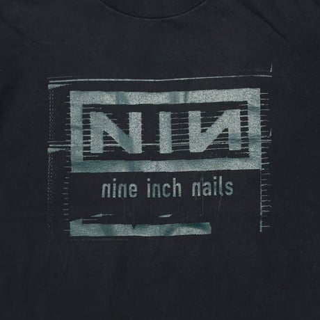 NINE INCH NAILS nothing DOUBLE SIDE GREEN ALL SPORT LARGE 9352