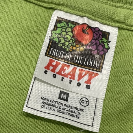 AKIRA COMIC NO.5 TETSUO TEE GREEN FRUIT OF THE LOOM MEDIUM 5758