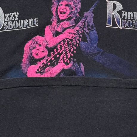 OZZY OSBOURNE x RANDY ROADS TRIBUTE SLEEVELESS HANES XL 5154