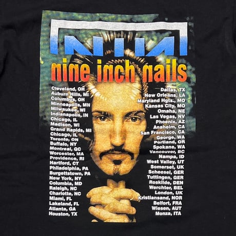 NINE INCH NAILS 00s RAP DESIGN GILDAN LARGE 1116