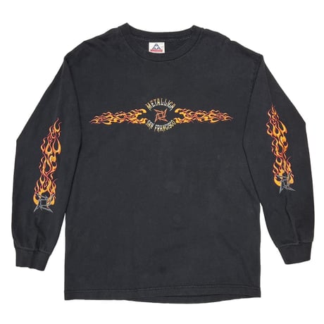 METALLICA FLAME LS SAN FRANCISCO ALSTYLE LARGE 2834