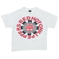 RED HOT CHILI PEPPERS 1991 AZTEC WHITE giant BY TEE JAYS LARGE 8186