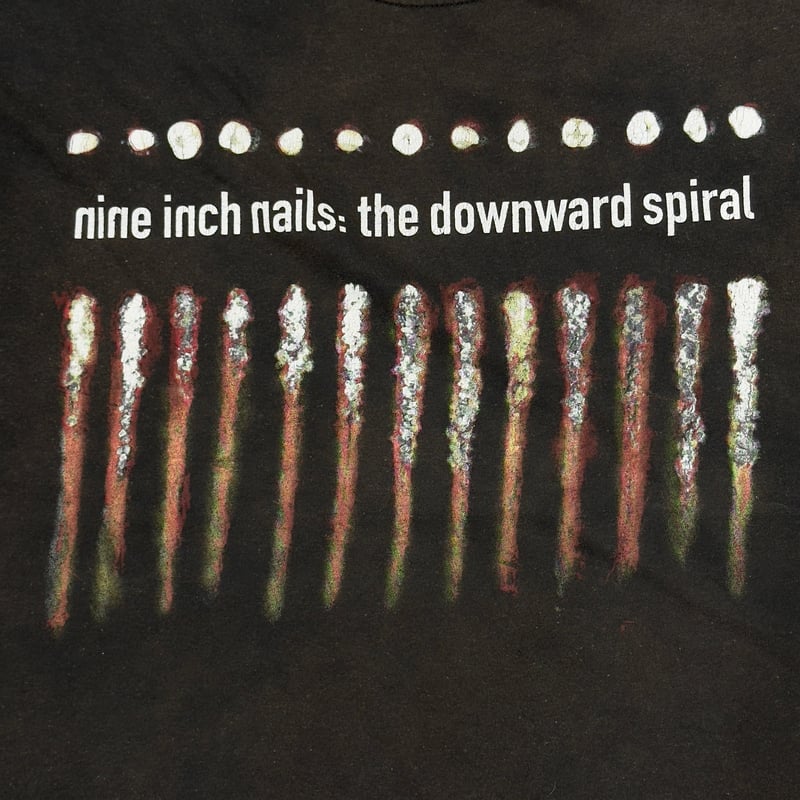 NINE INCH NAILS 1994 THE DOWNWARD SPIRAL M&O XL NINE INCH NAILS 1994 THE DOWNWARD SPIRAL M&O XL