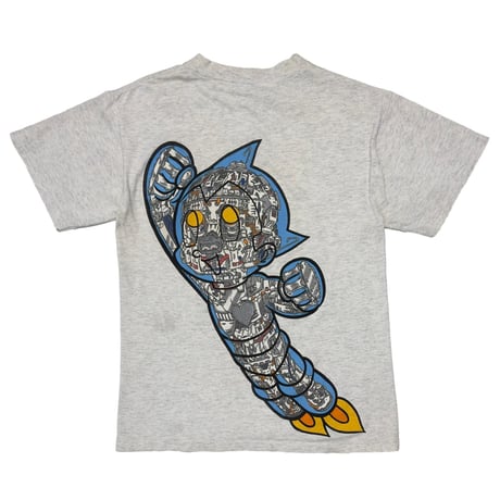 ASTRO BOY 鉄腕アトム DOUBLE SIDE GREY FITS MEDIUM 1014
