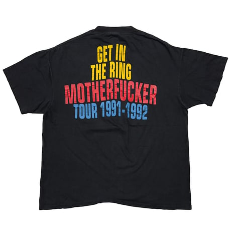 GUNS N' ROSES 1991 HAT SKULL GET IN THE RING MOTHERFUCKER BROCKUM XL 5381