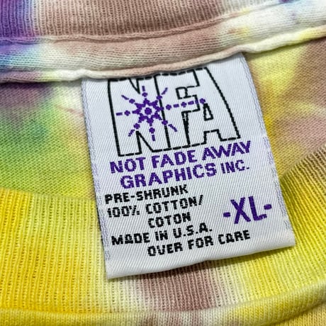 GRATEFUL DEAD SUMMER TOUR 1995 TIE DYE XL 3580