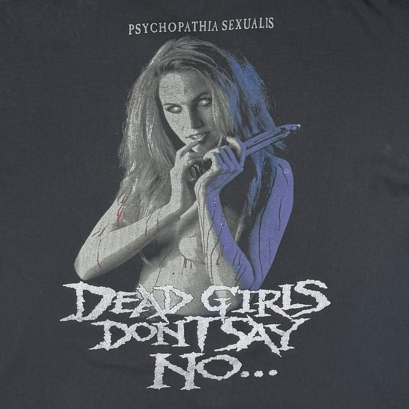 CRADLE OF FILTH DEAD GIRLS DON'T SAY NO LS XL 4