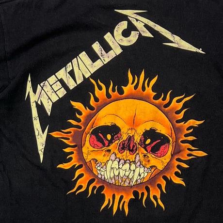 METALLICA PUSHEAD SIDE FLAME SKULL GIANT LARGE 6188