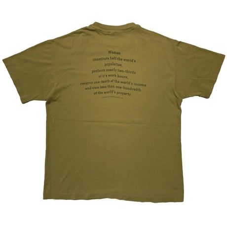 RAGE AGAINST THE MACHINE UNITED NATIONS REPORT 1980 SAGE GREEN FITS XL 6253