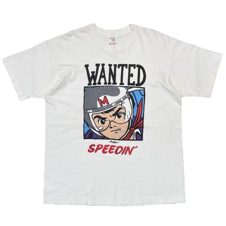SPEED RACER GO WANTED FOR SPEEDIN WHITE FRUIT OF THE LOOM XL 7564