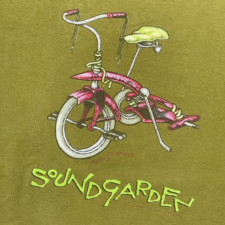 SOUNDGARDEN PUSHEAD 1994 COME STAND ME UP KHAKI ANVIL XL 4561