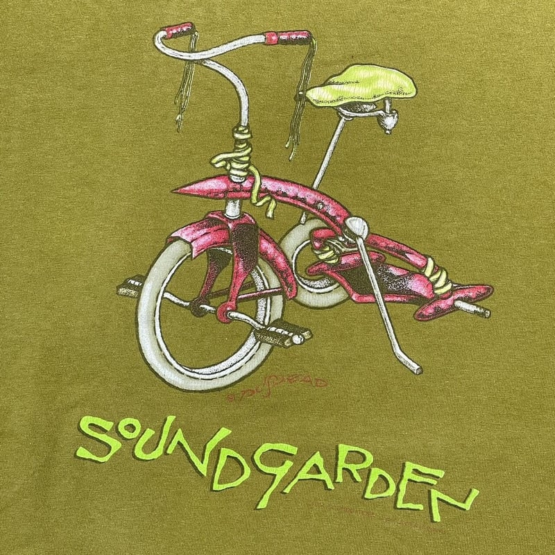 SOUNDGARDEN PUSHEAD 1994 COME STAND ME UP KHAKI