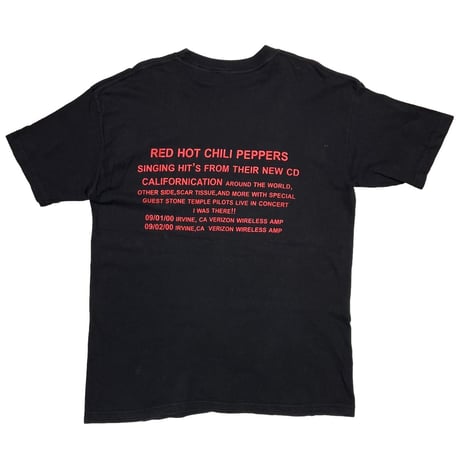 RED HOT CHILI PEPPERS x STONE TEMPLE PILOTS CALIFORNICATION TOUR 2000 FITS XL 3121