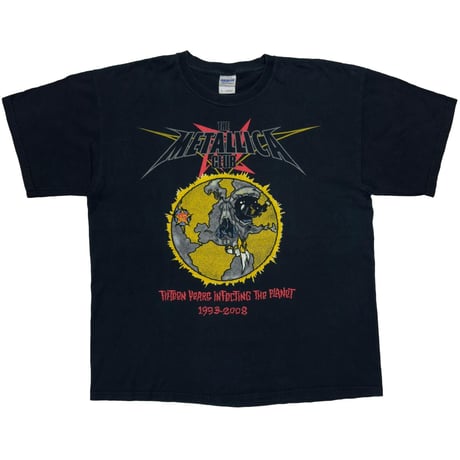 METALLICA THE METALLICA CLUB 1993-2008 GILDAN XL 1915