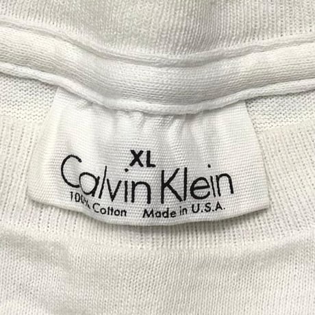 CALVIN KLEIN CK ONE HAS BACK PRINT CK TAG XL 8338