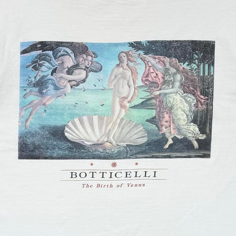 BOTTICELLI THE BIRTH OF VENUS WHITE LARGE 4537