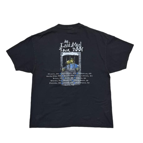 SNOOP DOGG THA LAST MEAL TOUR 2001 HANES XL 7768