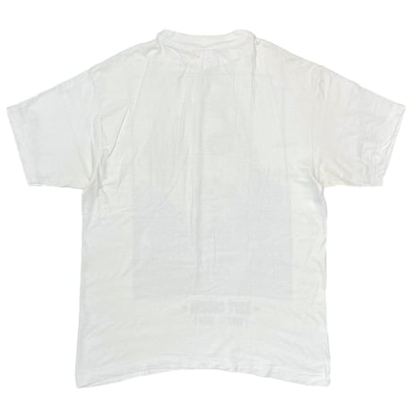NIRVANA KURT COBAIN MEMORIAL MONOCHROME FACE WHITE EURO LARGE 8543