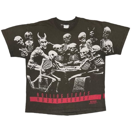 ROLLING STONES VOODOO LOUNGE WORLD TOUR 94/95 SKELETONS OVP SCREEN STARS XL 4092
