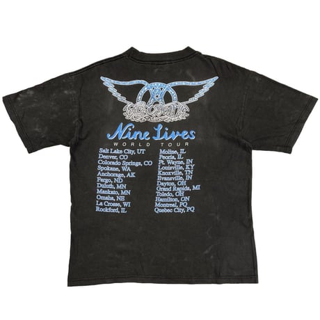 AEROSMITH 1997 NINE LIVES WORLD TOUR giant LARGE 3027