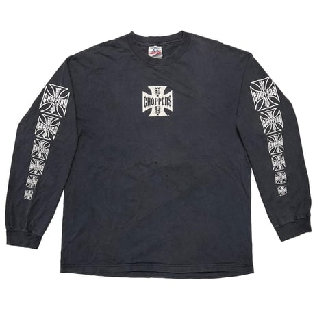 WEST COAST CHOPPERS IRON CROSS LONG BEACH LA LS ALSTYLE XL 5942