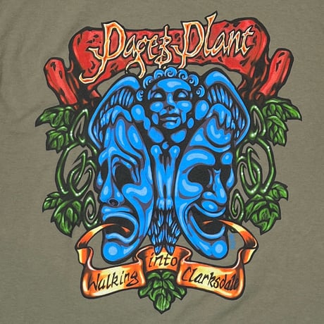 PAGE & PLANT WALKING INTO CLARKSDALE TOUR 1998 TULTEX XL 7443