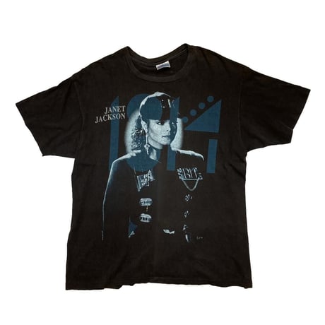 JANET JACKSON 1990 TEE HANES XL 7241