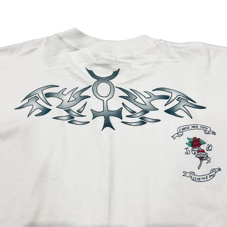 DENNIS RODMAN TATTOO LS WHITE XL