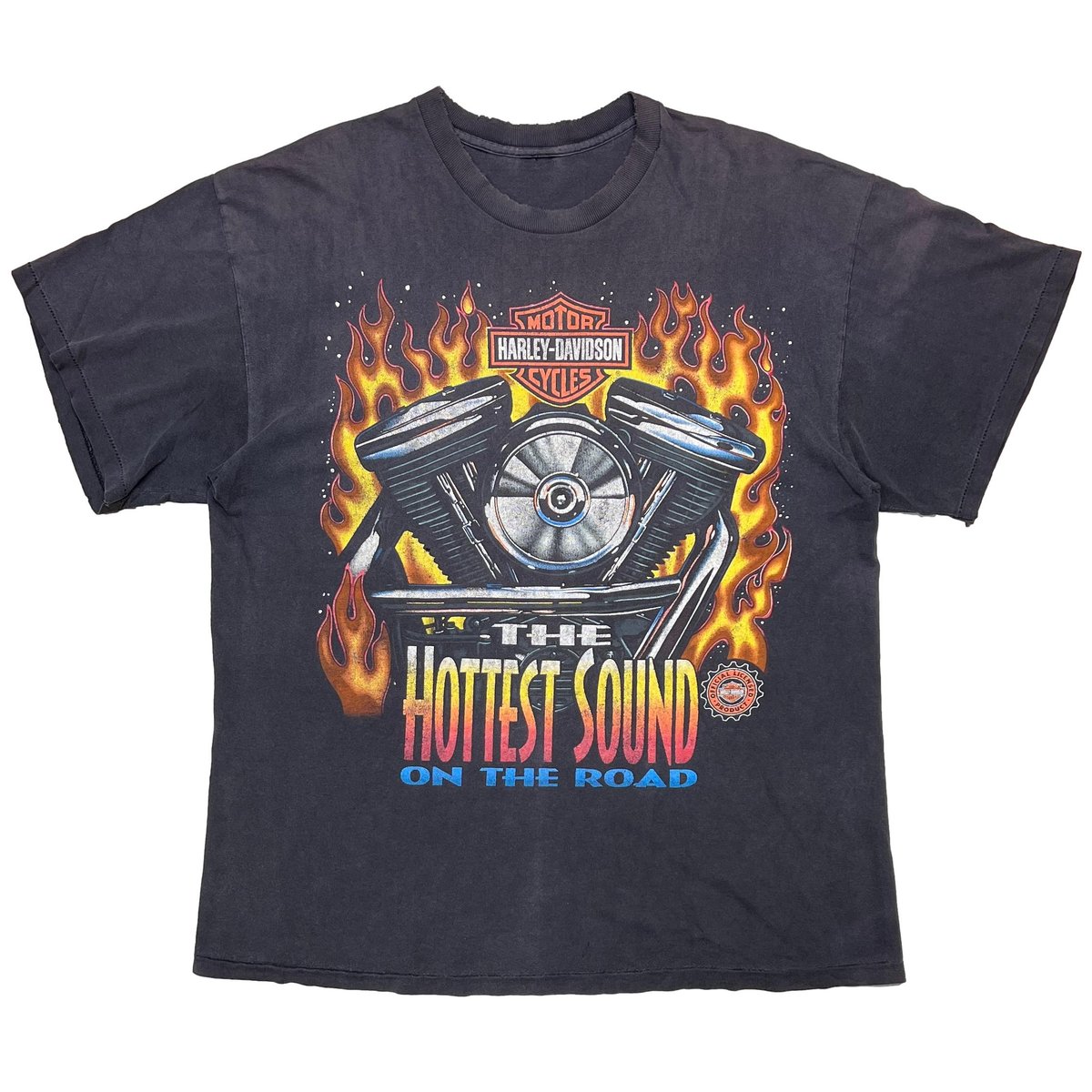 HARLEY DAVIDSON THE HOTTEST SOUND ON THE ROAD E
