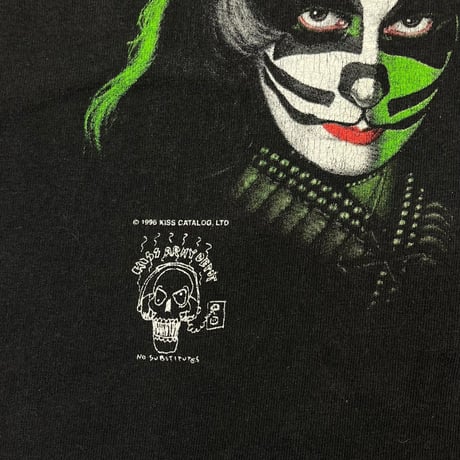 KISS 1996 MEMBER FACE TEE BLACK XL 3233