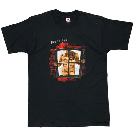 ミュージシャン Pearl jam window pain XL Vintage 1993 Pearl Jam Window Pain Tour T-shirt Quote of the
