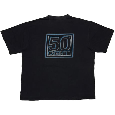 50 CENT BOOTLEG DOUBLE SIDE EURO FITS XL 7467