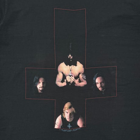DANZIG CROSS MEMBER 1990 HOW THE GODS KILL BLACK GIANT LARGE 6638