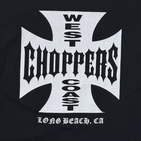 WEST COAST CHOPPERS IRON CROSS WHITE LS ALSTYLE XL 8176