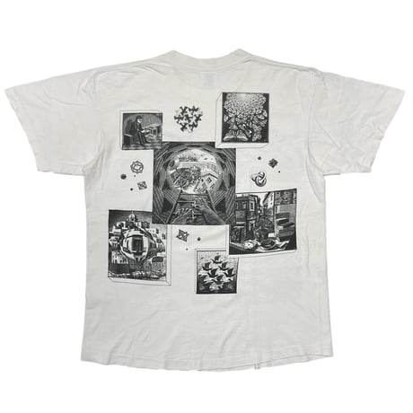 M.C.ESCHER 1991 ART WHITE ANDAZIA XL 2261