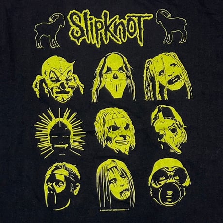 Slipknot IOWA GREEN FACE 2003 ALSTYLE LARGE 0720